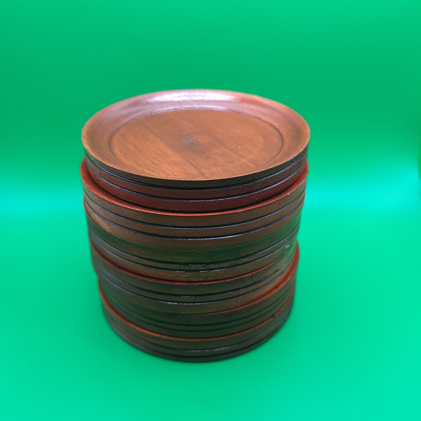 Mahogany Coasters  - Handcrafted from Wood