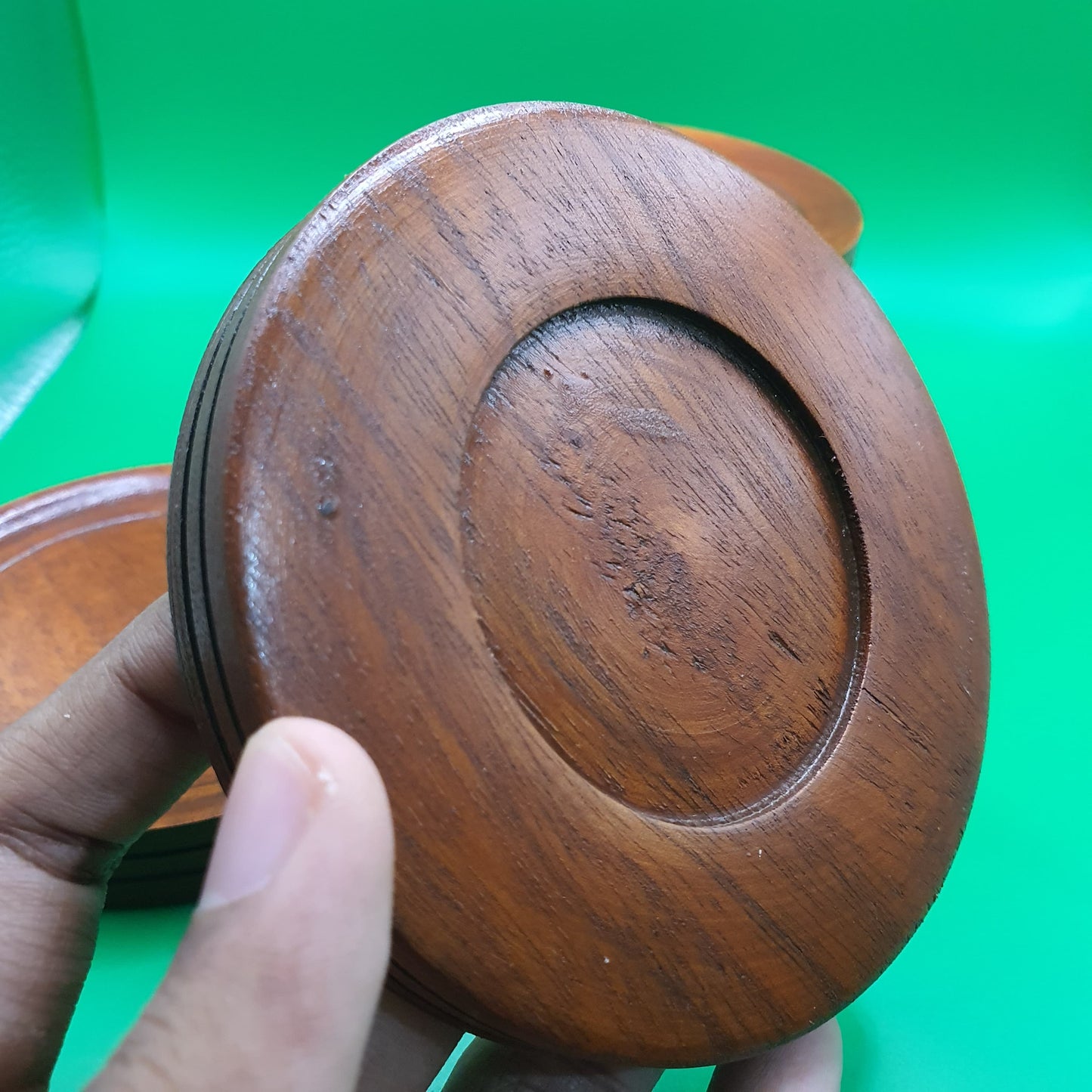 Mahogany Coasters  - Handcrafted from Wood